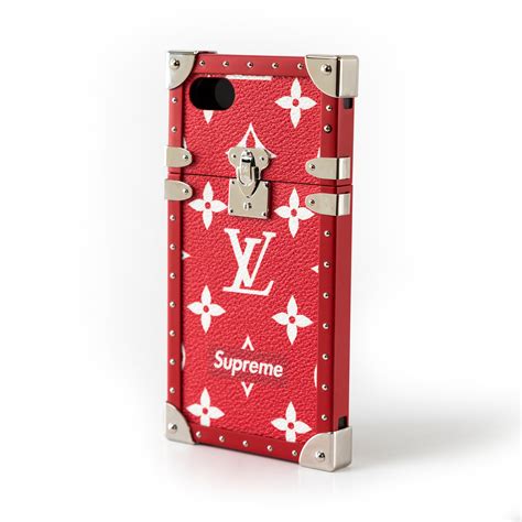 supreme lv iphone case replica|louis vuitton x supreme price.